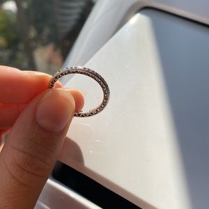 Pandora Sparkle & Hearts Ring